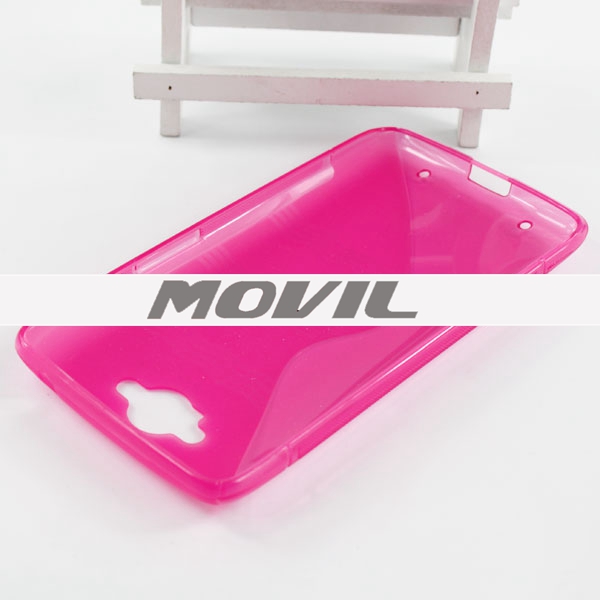 NP-1936 Transparente tpu funda para Motorola Droid Turbo XT1254-1